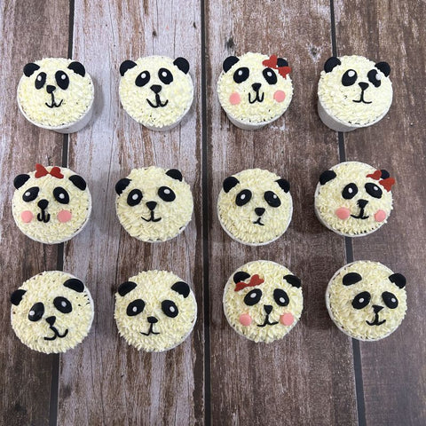 Panda Theme Cupcakes