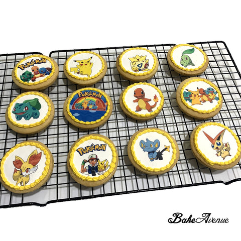 Pokemon icing image Cookies