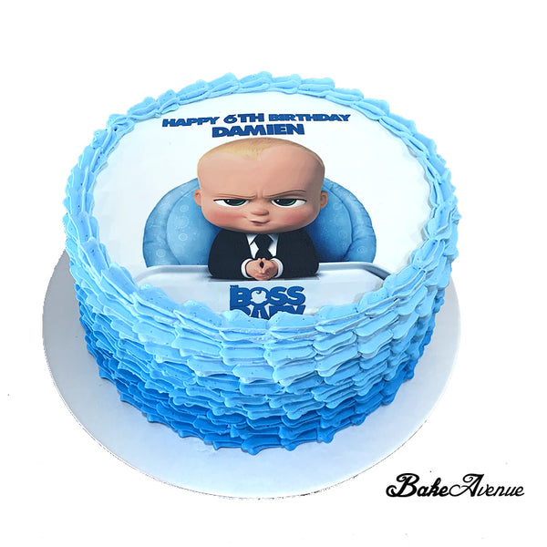Baby Boss Ombre Cake