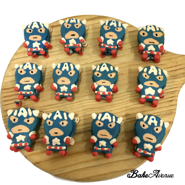 Avengers Macarons (Captain America Full body)