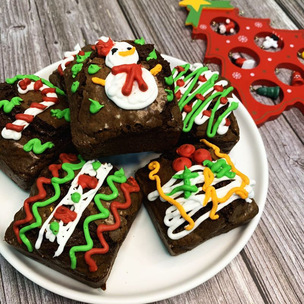 Christmas Theme Brownies- $34/Box