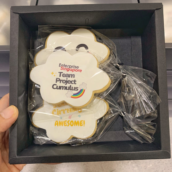 Corporate Orders - Company  Theme Cookies (3 in a box)