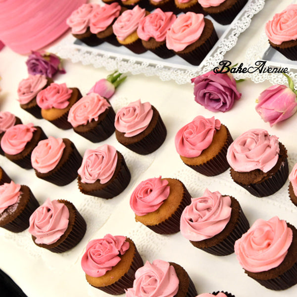 Corporate Orders - Cupcakes - Company Colours