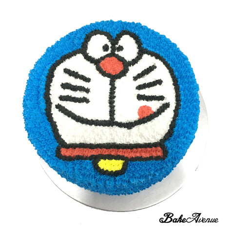 Doraemon Face Cake