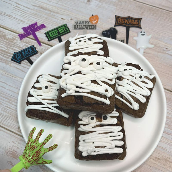 Halloween Mummy Brownies - $4.80/Brownie