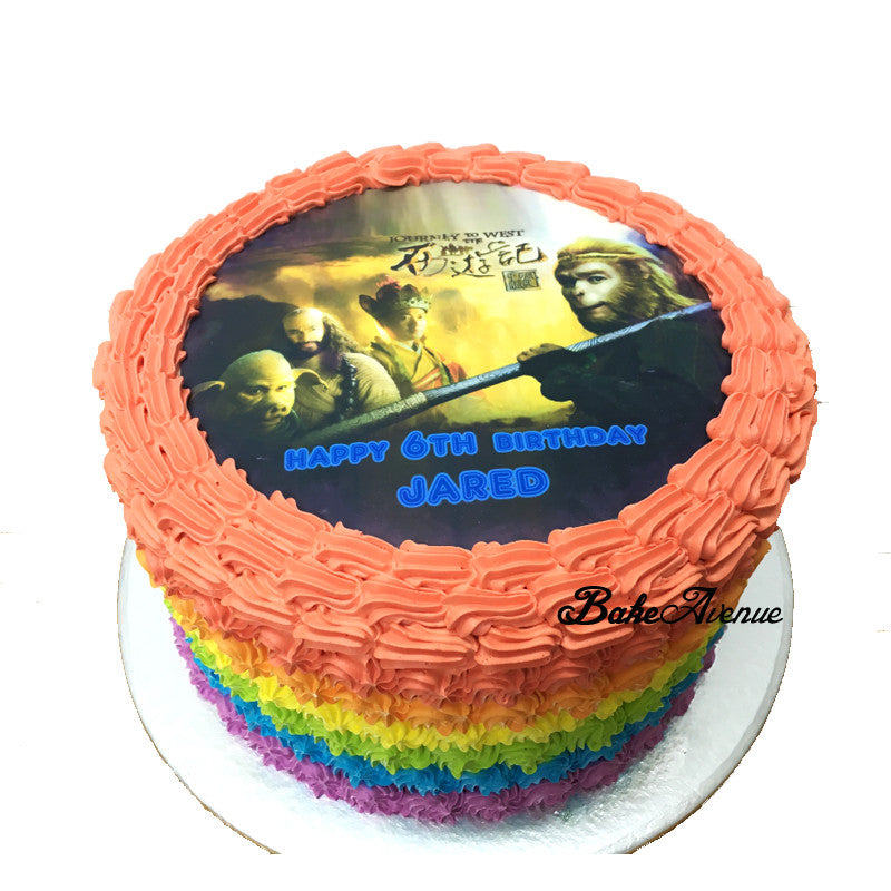 Journey to the West Rainbow Cake
