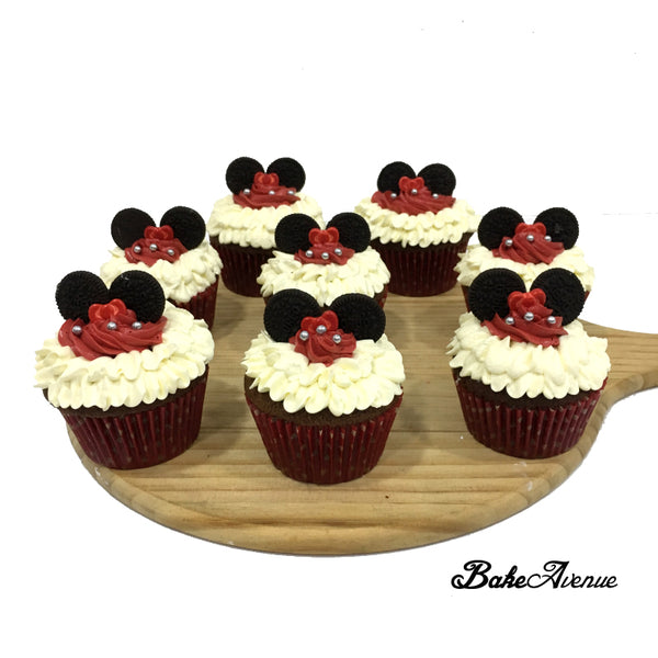 Mickey Minnie Cupcakes - Design 2