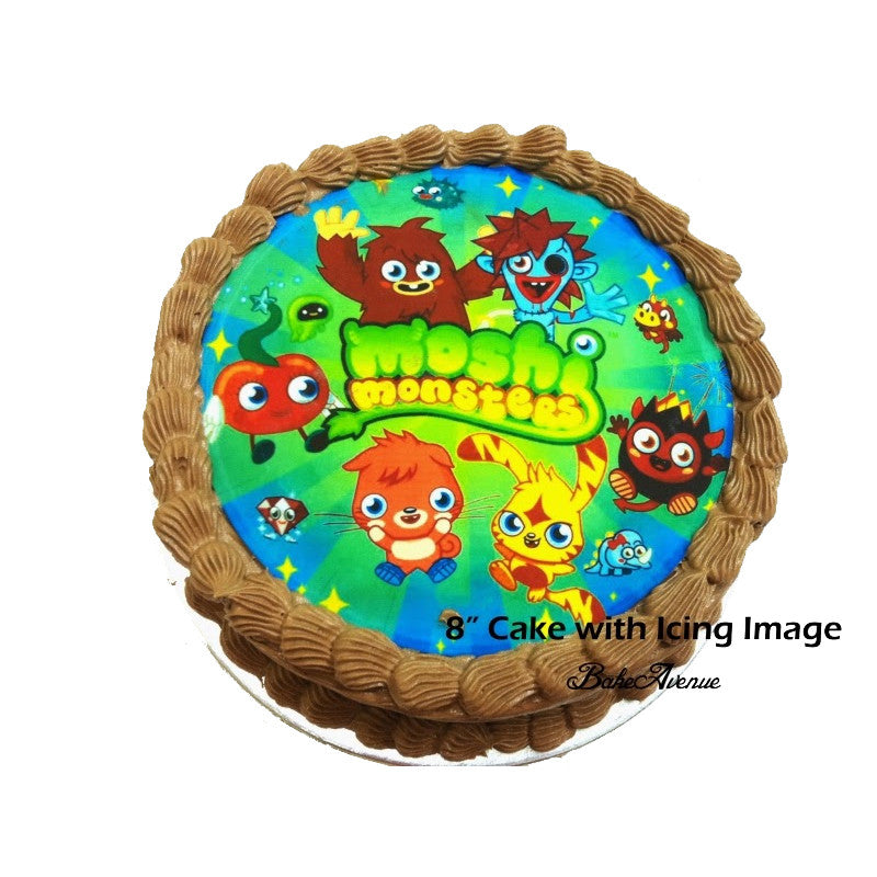 Moshi Monster Chocolate Cake