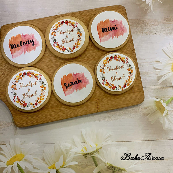 Name Customised Cookies (icing image) - no skirting
