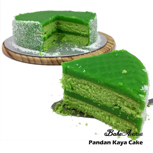 pandan kaya cake