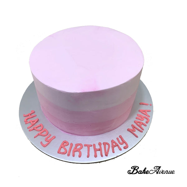 Ombre Cake (Smooth Finish)