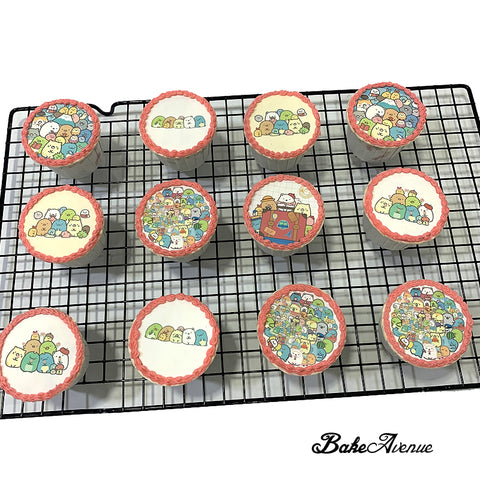 Sumikko Gurashi icing image Cupcakes