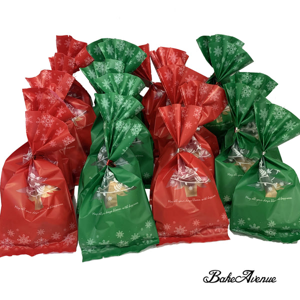 Christmas Cookies - Christimas Theme Assorted Butter Cookies in a Bag