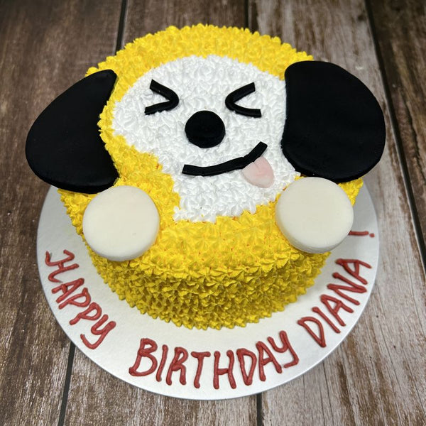 Kpop BT21 Chimmy Face Cake (Ears down)