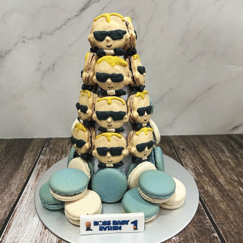 Baby Boss Macaron Tower