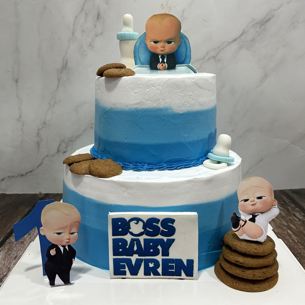 Baby Boss 2-Tiers Cake (Design 2)