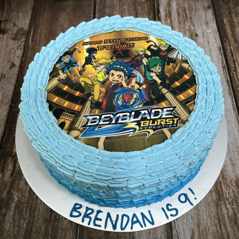 Birthday Party Decorations Supplies Banner Cake Topper Latex Balloons for Beyblade  Themed Birthday Party - Walmart.com