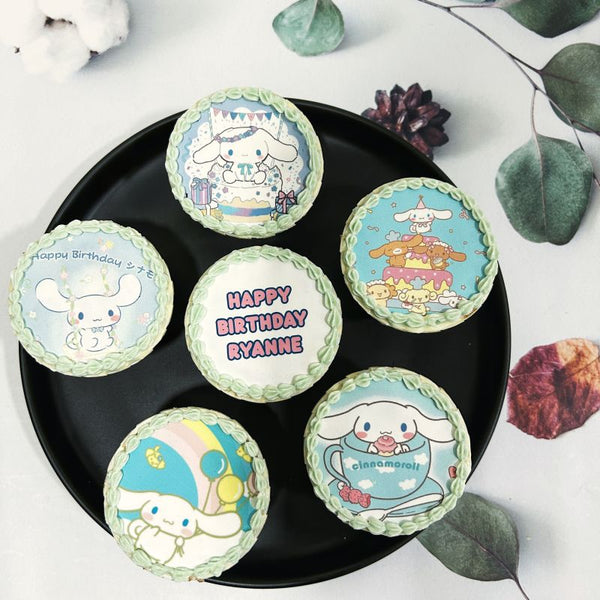 Cinnamoroll icing image Cupcakes