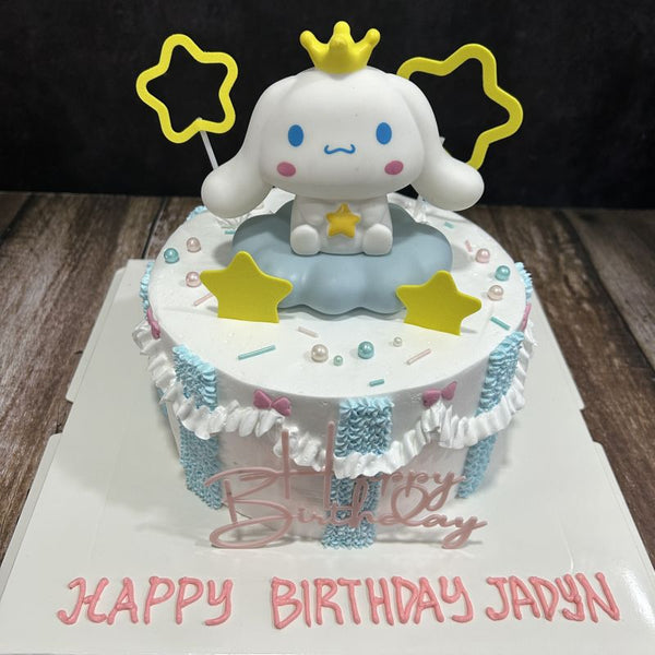 Cinnamoroll Topper Cake (Smooth Finish) - Design 2