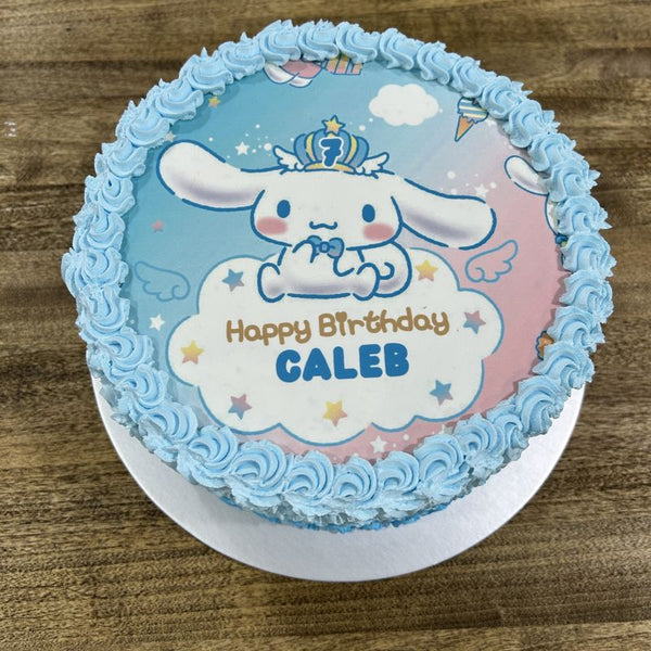 Cinnamoroll icing image Ombre Cake