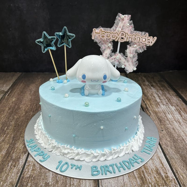 Cinnamoroll Topper Cake (Smooth Finish) - Design 1