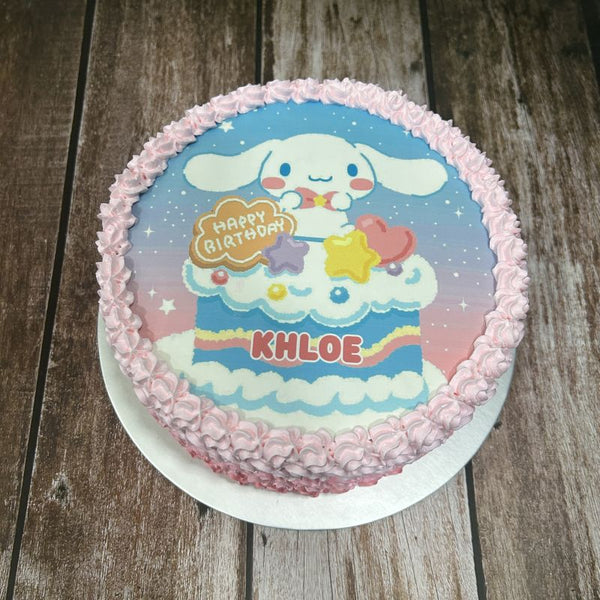 Cinnamoroll icing image Ombre Cake