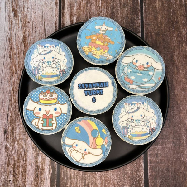 Cinnamoroll icing image Cupcakes