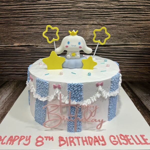 Cinnamoroll Topper Cake (Smooth Finish) - Design 2