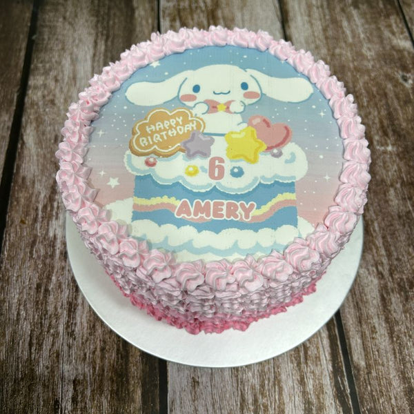 Cinnamoroll icing image Ombre Cake