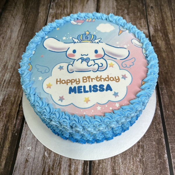 Cinnamoroll icing image Ombre Cake