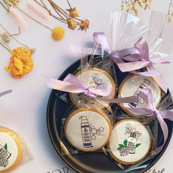 Corporate Orders - Customised Cookies - Company Product (Skin Care)