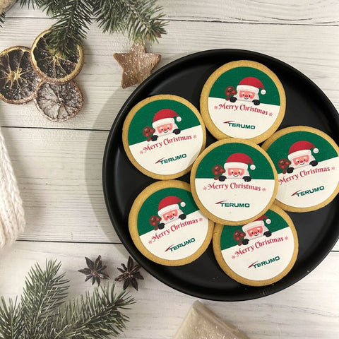 Corporate Orders - Christmas Cookies (no skirting) - Company Logo