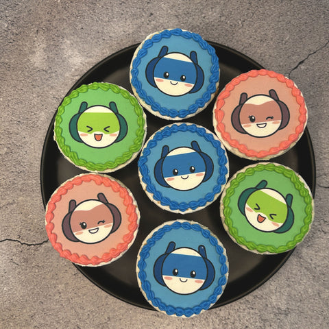 Corporate Orders - Cupcakes - Company Mascot
