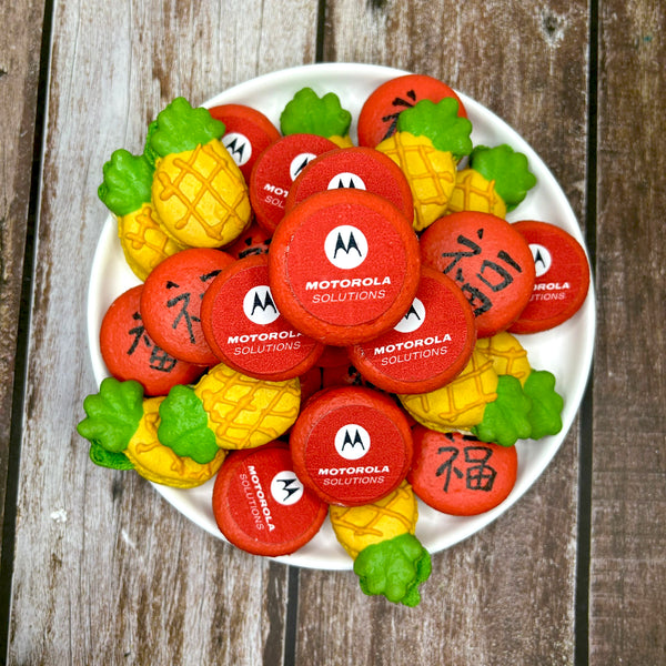 Corporate Orders - CNY Theme Macarons (Box of 3)