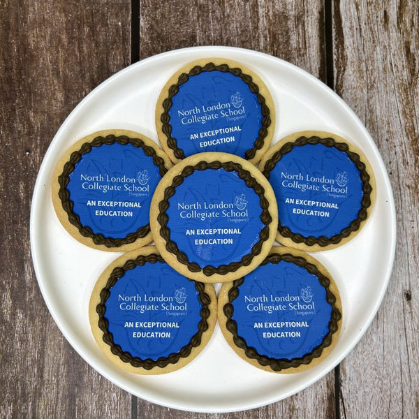 Corporate Orders - Customised Cookies - Company Logo (Round)