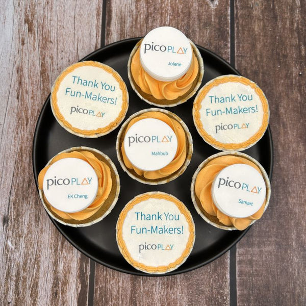 Corporate Orders - Cupcakes - Company Logo (2 in a box)