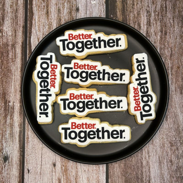 Corporate Orders - Customised Shaped Cookies - Company Theme