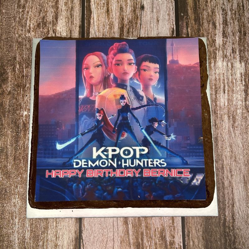 Brownies (with Customised Edible Image)