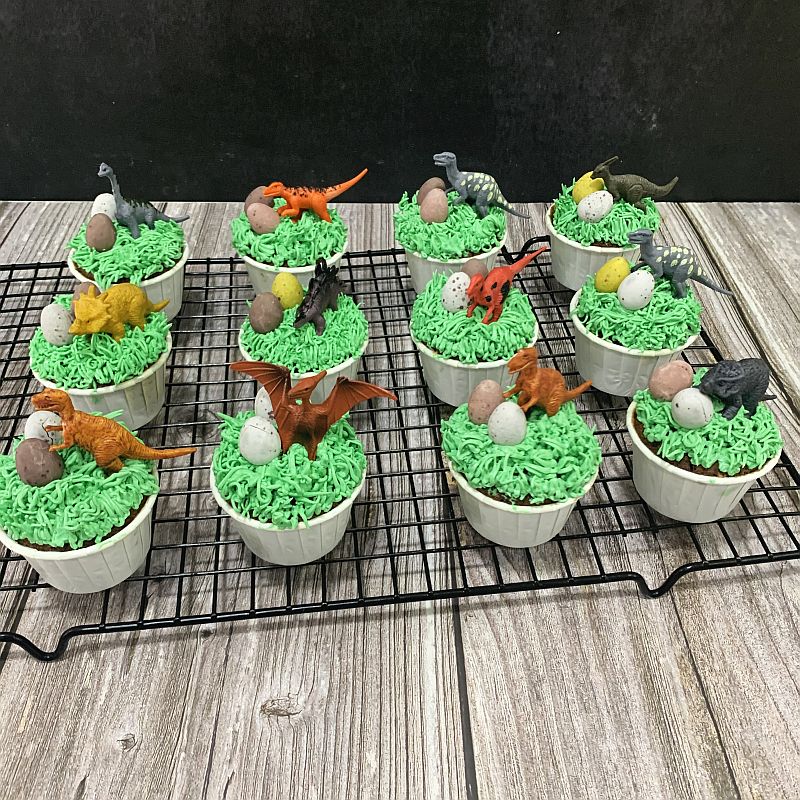 Dinosaur Theme Cupcakes