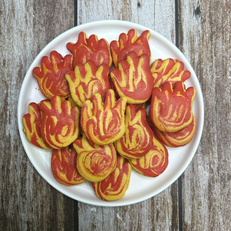 Fireman Theme (Fire) Macarons