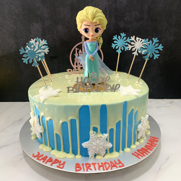 Frozen Drip Cake (Design 1)