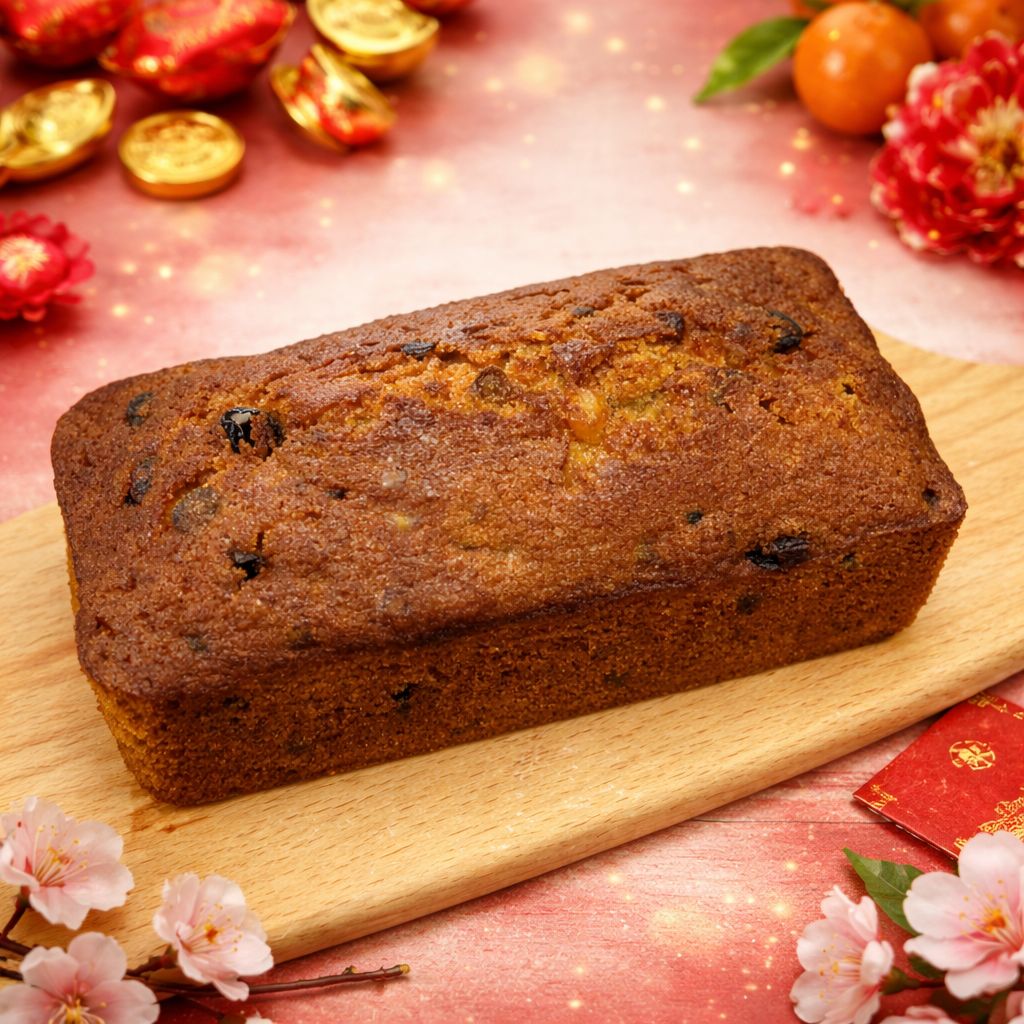 CNY Traditional Fruit Cake Loaf @ $25