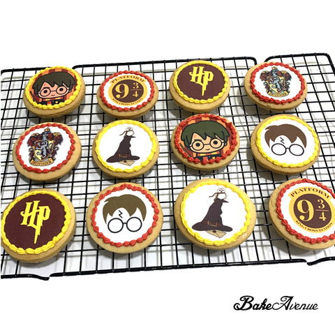 Harry Potter icing image Cookies