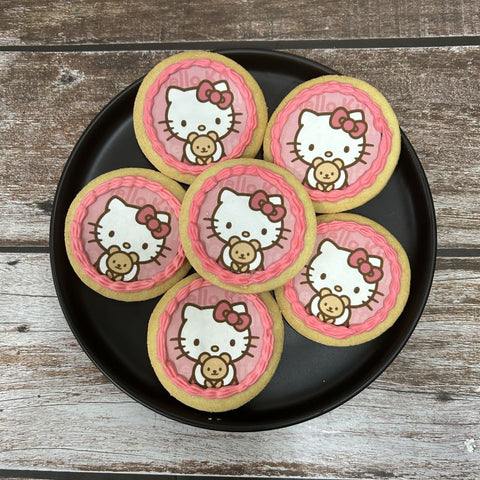 Hello Kitty icing image Cookies