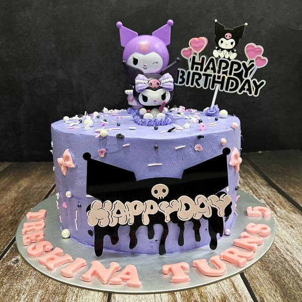 Kuromi Topper Cake (Smooth Finish)