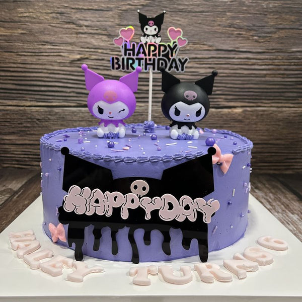 Kuromi Topper Cake (Smooth Finish)