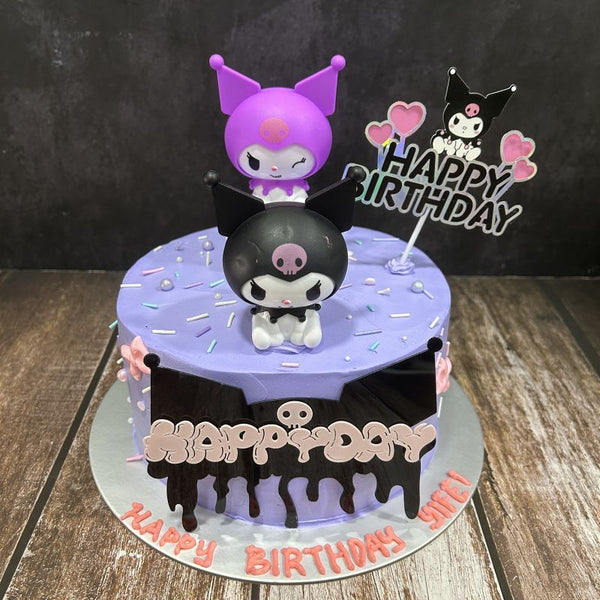 Kuromi Topper Cake (Smooth Finish)