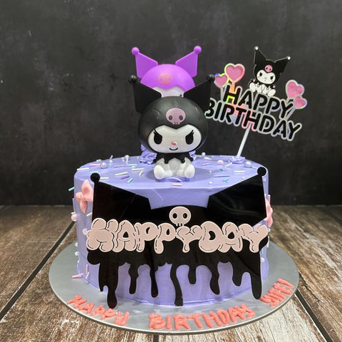 Kuromi Topper Cake (Smooth Finish)