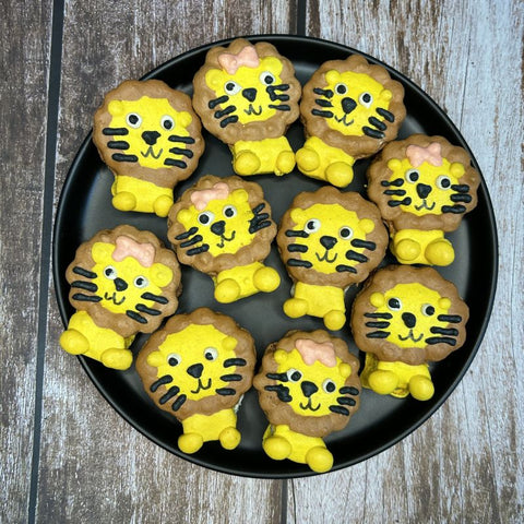 Lion Macarons