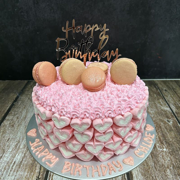 Macaron Marshmallow Cake